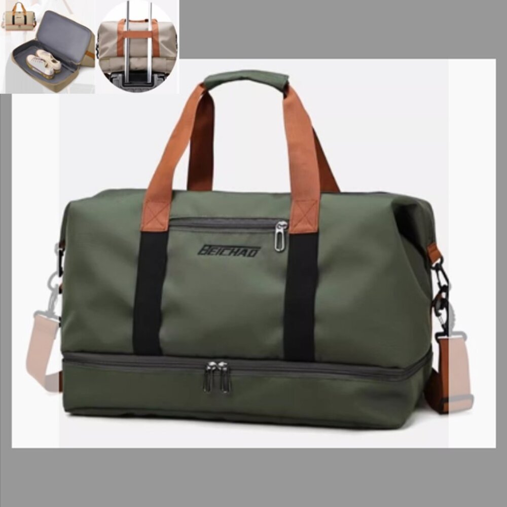 NEW! Duffle Bag Travel Handbag Gym Bag Weekender Carry On Overnight Bags